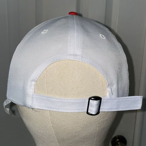 Michelob Ultra - One Size Adjustable Back Strap - White Lightweight Ball Cap - Picture 2 of 2